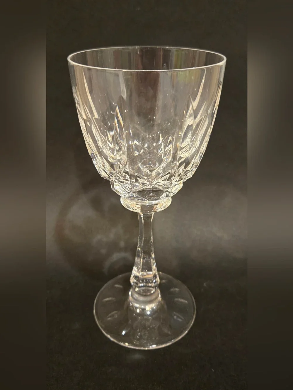 Vintage Monte Claire By Josair Crystal Wine Glasses